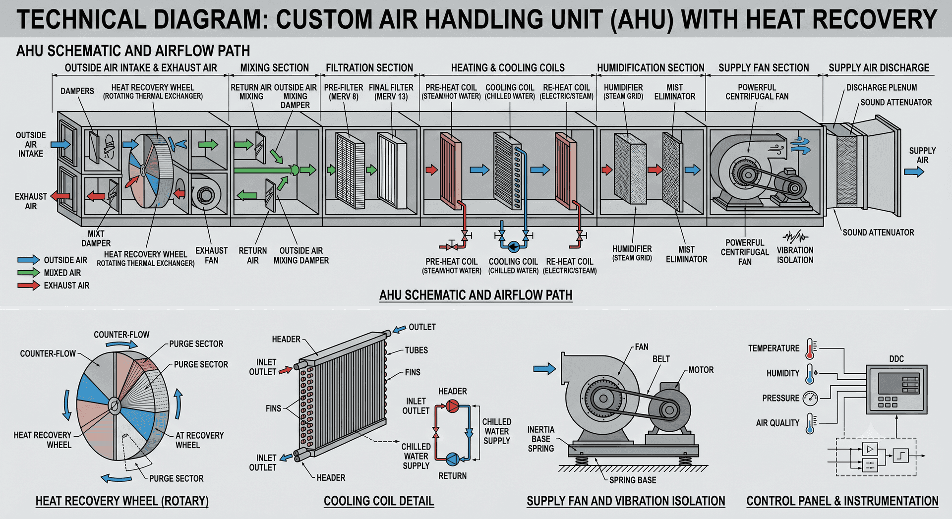 Air Handling Units component diagram 1