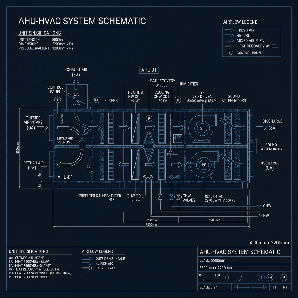 Air Handling Unit Blueprint